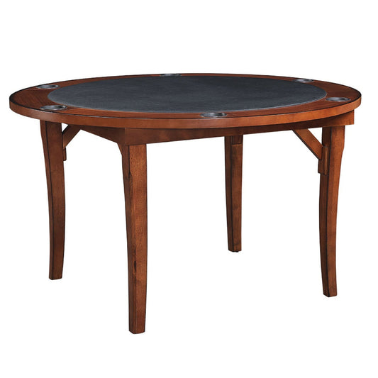 RAM Game Room 48" Folding Game Table-Chestnut FLDGTBL CN