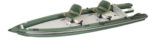 Sea Eagle FSK16K_SW FishSkiff 16 Inflatable Fishing Boat 2 Person Swivel Seat Package New - FSK16K_SW