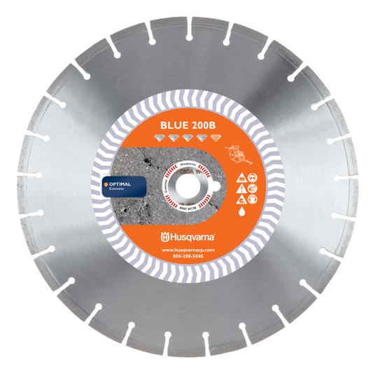 Husqvarna Banner Line Blue 200B Diamond Blades - 542751031