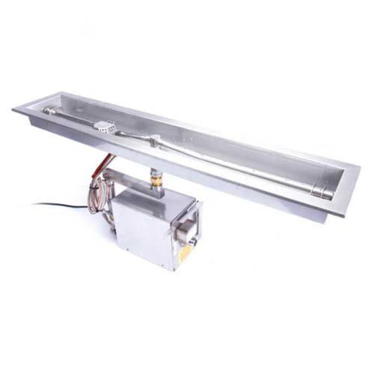 HPC 96″ Linear Torpedo Burner Hot Surface Electronic Ignition System - TOR-96SSEI-TRGH-120VAC-NG