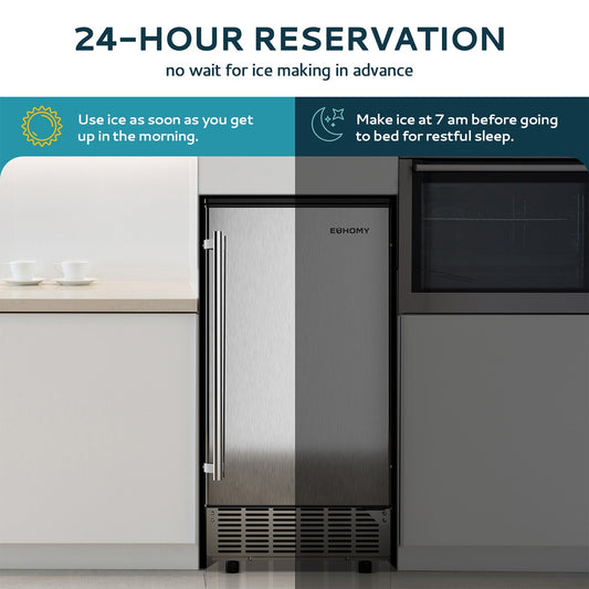 Euhomy Lucid S2 Cube Commercial Ice Maker