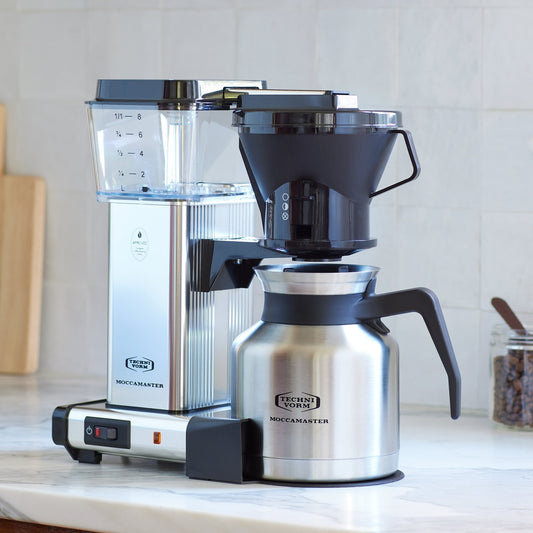 Moccamaster KBTS Coffee Maker in Polished Silver - 79212