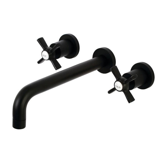 Kingston Brass Millennium Two-Handle 3-Hole Wall Mount Roman Tub Faucet - KS802-ZX