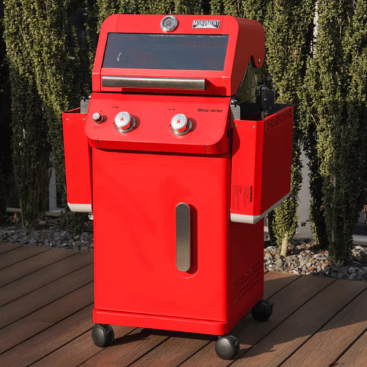 Monument Grills Mesa 200R Series | 2 Burner Propane Gas Grill in Red - M200R