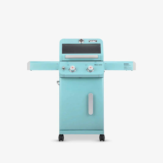 Monument Grills Mesa 200G Series | 2 Burner Propane Gas Grill in Turquoise Green - M200G