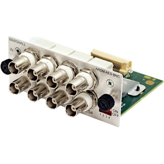 Marshall Electronics  Input Module for AR-DM2-L Audio Monitor - ARDMAESBNC