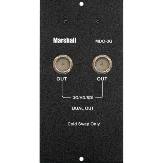 Marshall Electronics Dual Output 3GSDI Module For MD Camera Top Monitors - MDO3G
