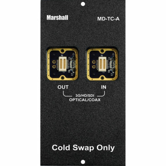 Marshall Electronics  TeleCube Fiber Optic Input / Output Base Module - MDTCA