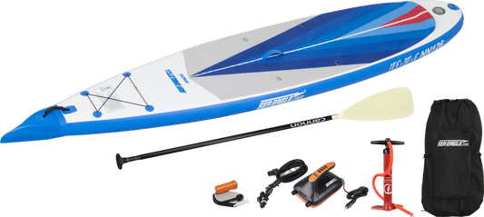 Sea Eagle NN126K_EP 12'6" NeedleNose Inflatable Board Electric Pump Package New - NN126K_EP