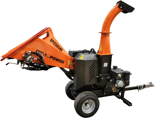 DK2 OPC505AE 429cc 14HP Kohler CH440 engine 5" Auto-Feeding Electric Start Disk Chipper Shredder New - OPC505AE