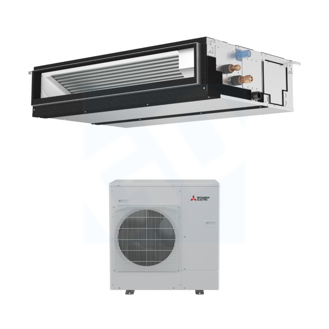 MXZ-3C24NAHZ - Mitsubishi H2iHyper-Heating 24,000 BTU 3-Zone Heat Pump Unit - R410A - MXZ-3C24NAHZ