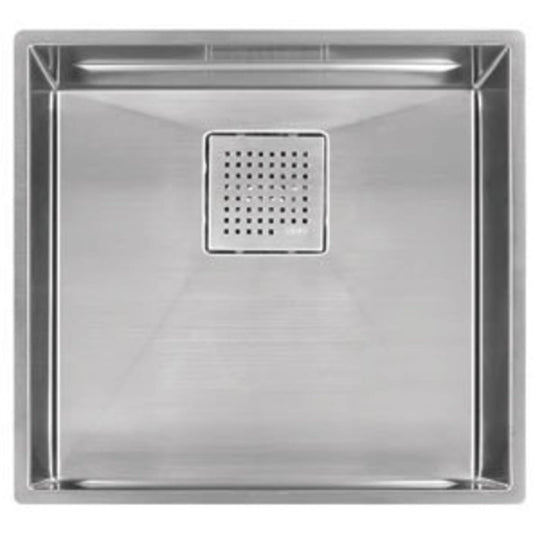 FRANKE PKX11018 Franke Peak 19-In. X 18-In. 16 Gauge Stainless Steel Undermount Single Bowl Kitchen Sink -