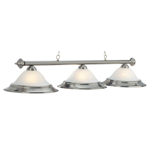 RAM Game Room 60" 3LT Billiard Light-Stainless PR260 ST