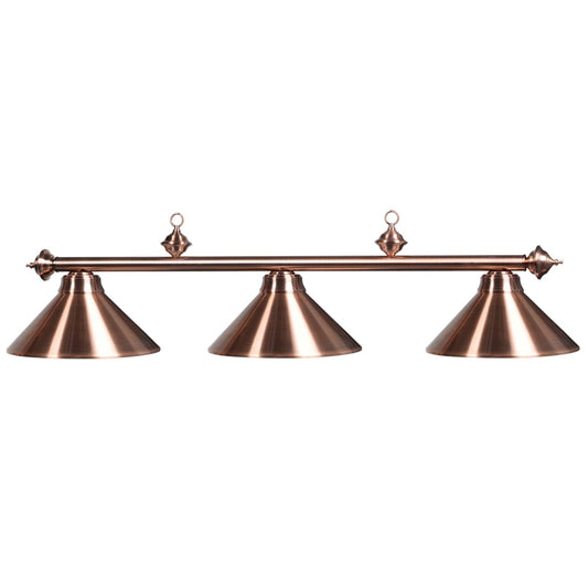 RAM Game Room 54" 3LT Billiard Light-Antique Copper PR54 AC