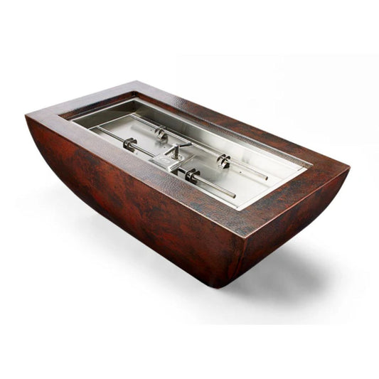 Phoenix Copper Fire Pit with H-Burner - PHOEN47X25/HBURN