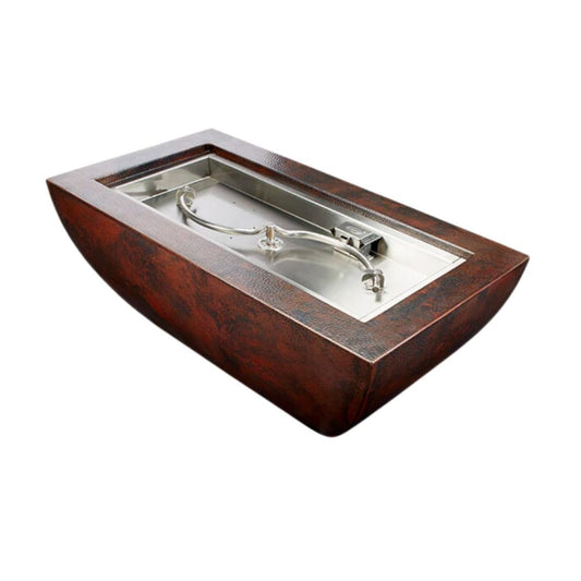 Phoenix Copper Fire Pit with S-Fire - PHOEN47X25/SFIRE-NG
