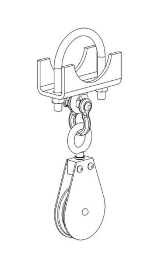 Spalding  Pulley Assembly - PAIR - 301-063