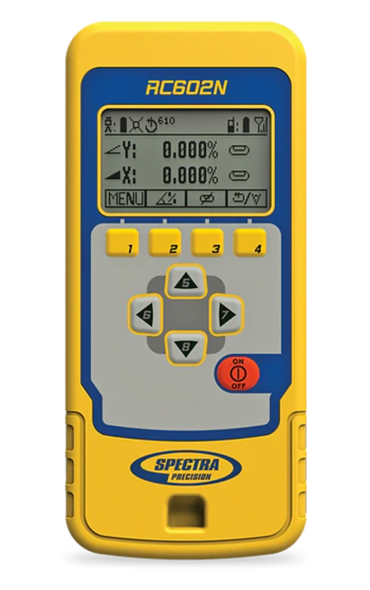Spectra Precision Dual-Slope Grade Laser Level Kit with Laser Meter, C70 Rod Clamp, Remote Control, 10 Ah NiMH Batteries, Charger - GL622N