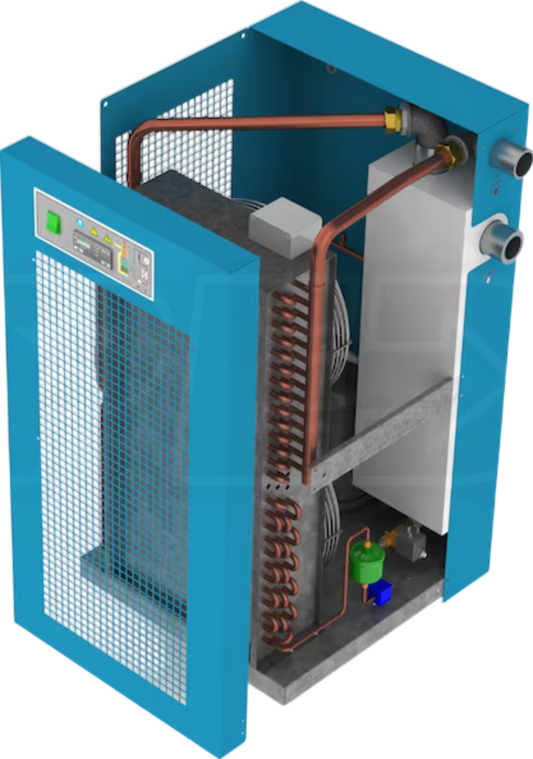 SchulzRefrigerated Air Dryer High Temperature Non-Cycling CFM 115V Single Phase New - SMH-150-UP-TD