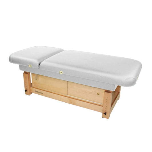 Touch America Face & Body Stationary Treatment Table with Hardwood Cabinet (11520 + 41015-00)  - 11520-07
