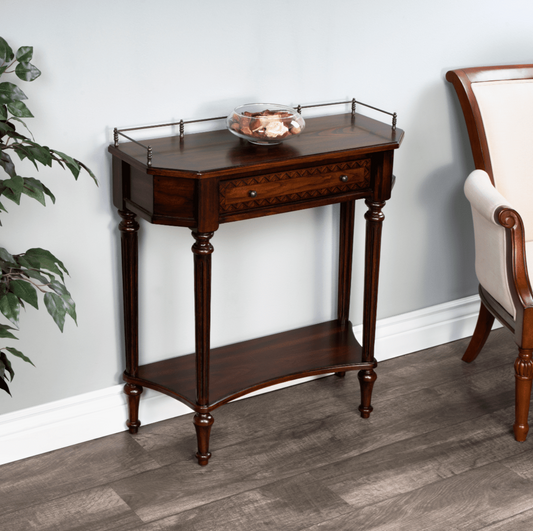 Butler Specialty Company Charleston One Drawer Console Table, Dark Brown  - 883024