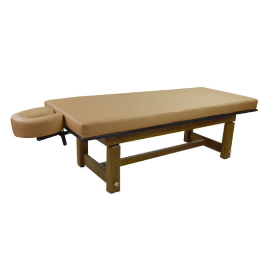 Touch America Solterra Teak Indoor / Outdoor Massage Table  - 11710-07