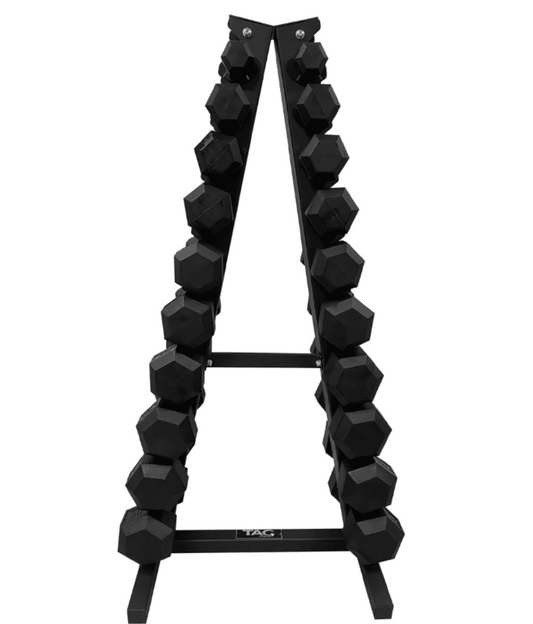 TAG Fitness A Frame Hex Dumbbell Rack - 1770032947045_201