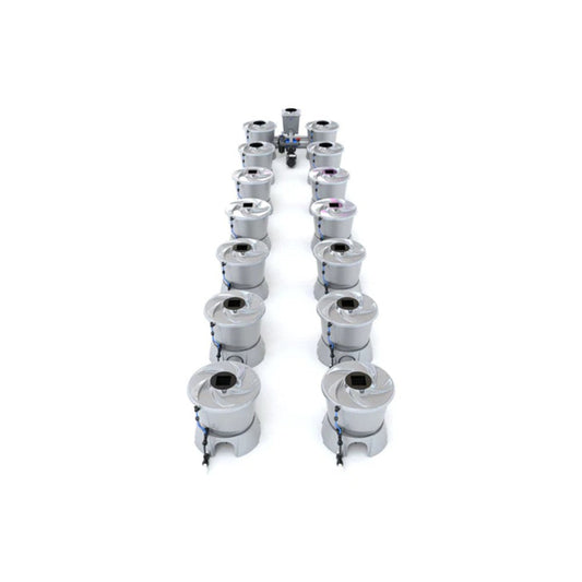 Alien Hydroponics 14 Pot (2 Row) V-System RDWC - BD100-0214