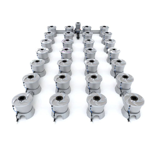 Alien Hydroponics 28 Pot (4 Row) V-System RDWC - BD100-0428