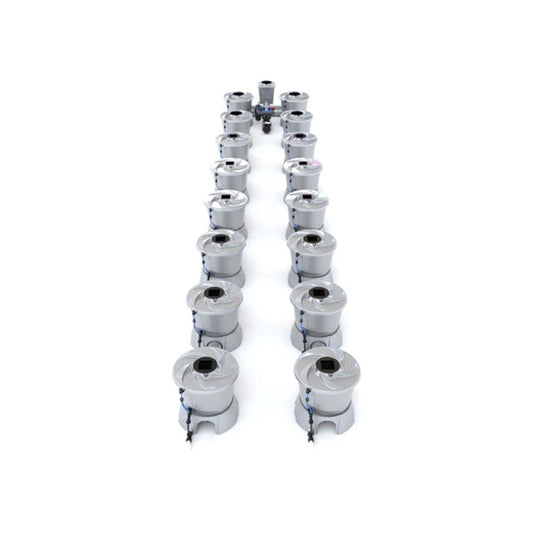 Alien Hydroponics 16 Pot (2 Row) V-System RDWC - BD100-0216