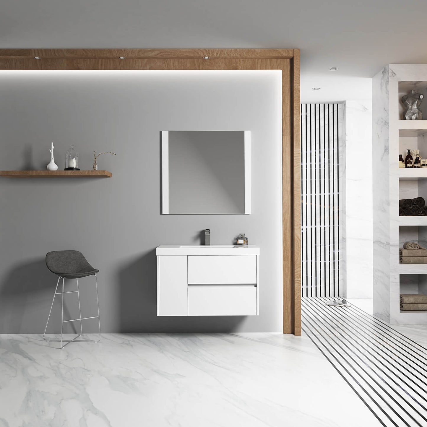 Blossom Valencia 36 Inch Bathroom Vanity - V8016 36 01