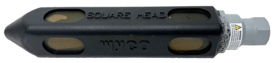 WYCO 2-3/8" Polyurethane Coated Square Vibrator Head - W878-566