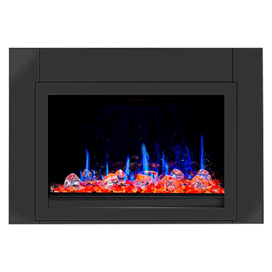 Litedeer Homes LiteStar 38" Smart Electric Fireplace Insert with App Diamond-like Crystal - (ZEF38VC-C)