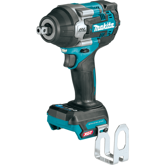 Makita 40V Max XGT Brushless Cordless 4‑Speed Mid‑Torque 1/2" Sq. Drive Impact Wrench w/ Detent Anvil (Bare Tool) - GWT08Z