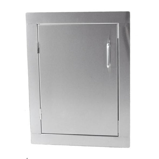 ProFire 14 X 20-Inch Left-Hinged Single Access Door - Vertical - PFSD2014R