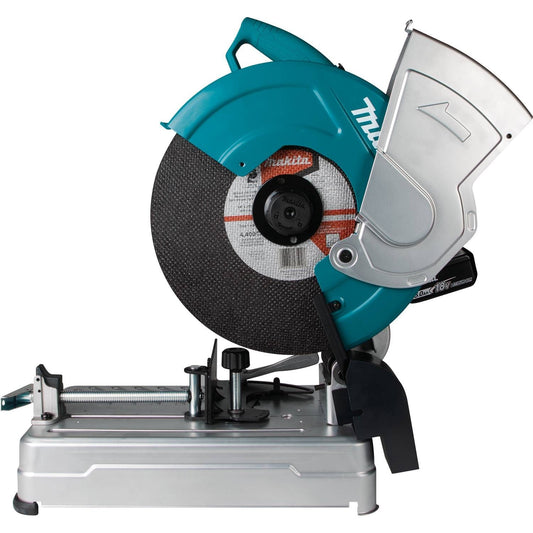 Makita  36V (18V X2) LXT Brushless 14" Cut-Off Saw Kit, dual port rapid charger, electric brake - XWL01PT