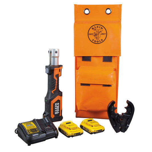 KLEIN TOOLS 2 Ah O+ Die Head Crimper Kit - BAT207T23