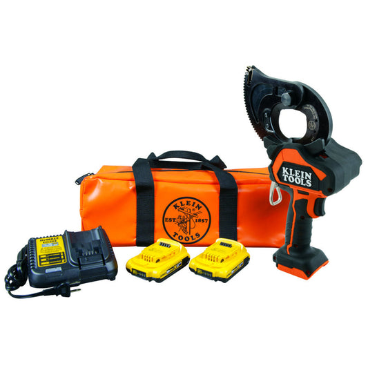 KLEIN TOOLS 2 Ah EHS Closed-Jaw Cable Cutter Kit - BAT20GD1