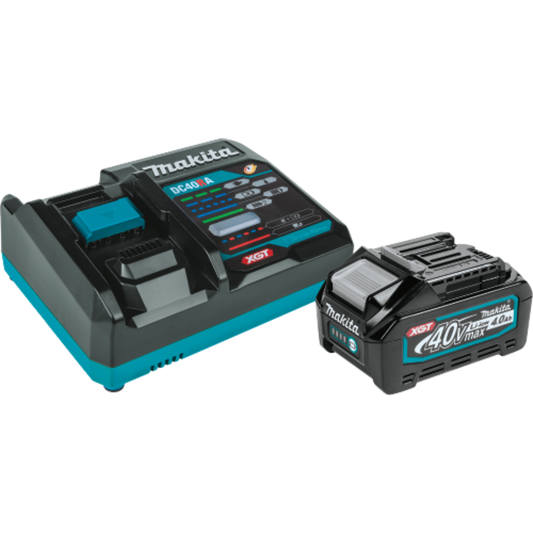 Makita 40V max XGT Battery and Charger Starter Pack (4.0Ah) - BL4040DC1
