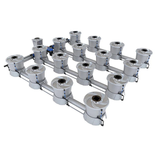 Alien Hydroponics 16 Pot (4 Row) V-System RDWC - BD100-0416