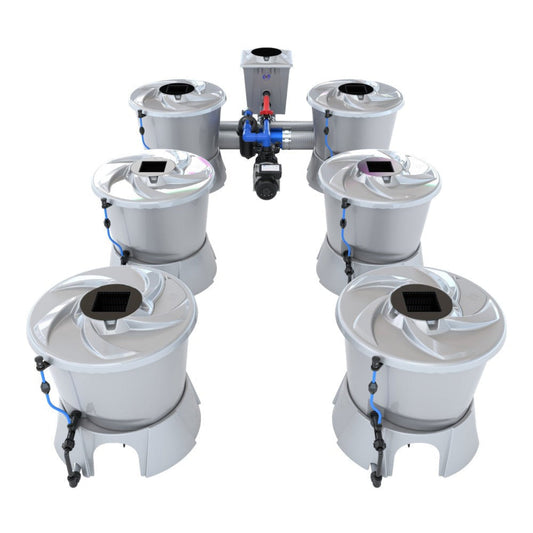 Alien Hydroponics 6 Pot (2 Row) V-System RDWC - BD100-0206