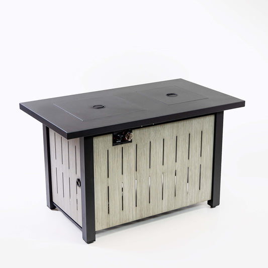 Deko Living 42-Inch Rectangular Outdoor 50,000 BTU Propane Firetable with Ice Bucket  - COB10004
