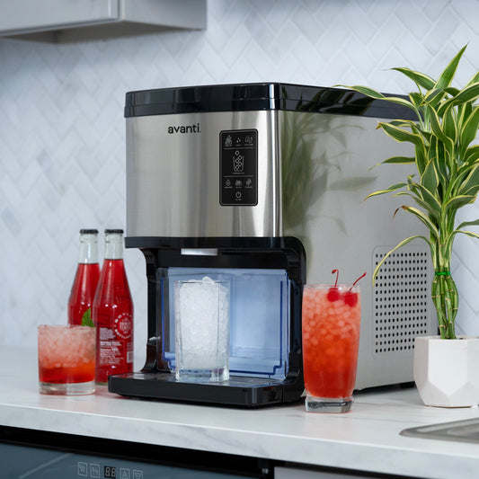 Avanti Digital Nugget Ice Maker with Dispenser - NIMDTS3326S-IS