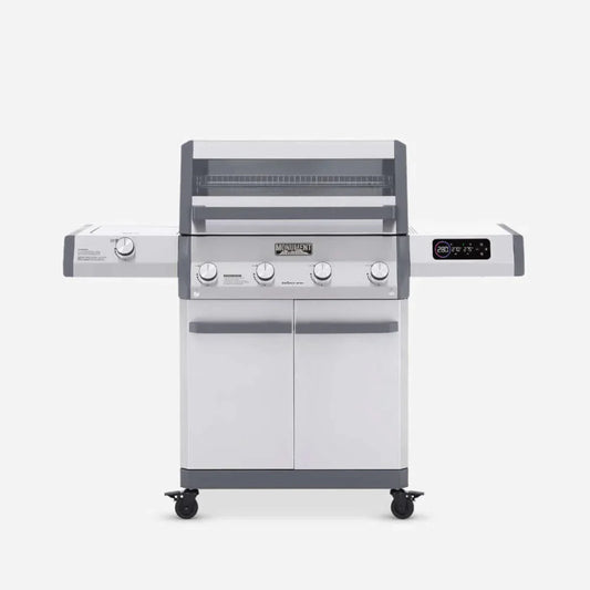 Monument Grills Eminence 405 Series | 4 Burner Tech Propane Gas Grill in Stainless Steel - E405