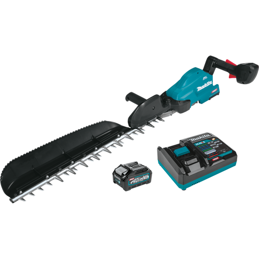 Makita 40V max XGT Brushless Cordless 24" Single Sided Hedge Trimmer Kit (4.0Ah) - GHU04M1