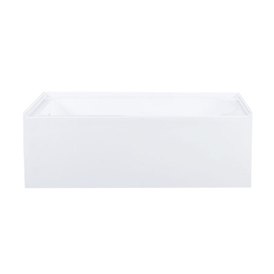 Char-Griller Voltaire 60 x 32 Skirted Left Drain Soaking Apron Bathtub in Glossy White with I - 1769840561112_541