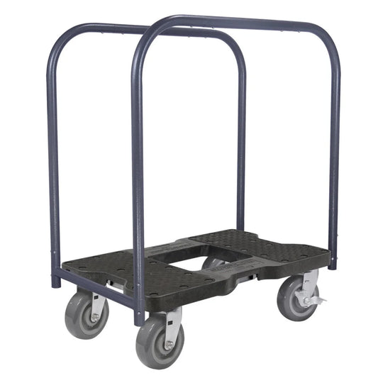 Tru Grit  Snap-Loc 1800 Lb Super-Duty Professional E-Track Panel Cart Dolly BLK SL1800PC6B - 1770270743739_683