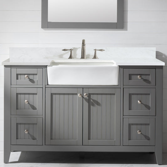 Char-Griller Burbank 54" Single Sink Vanity with Quartz Top - SKU_1769842788303_795