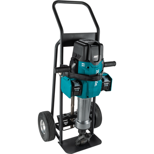 Makita GMH04PLX 80V max (40V max X2) XGT Brushless 70 lb. 1‑1/8" Hex AVT Breaker Hammer Kit, AWS Capable (8.0Ah) & FREE Makita GRH07M1 - GMH04PLX