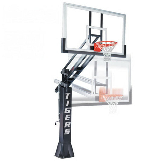 First Team TitanIn Ground Adjustable Basketball Goal